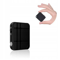 Mini dyktafon 50h nagrań detekcja głosu 16GB