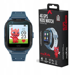 Smartwatch dla dzieci MaXlife MXKW-350 LOKALIZACJA GPS PODSŁUCH GRY TELEFON