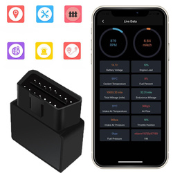 Śledzenie auta flota OBD GPS tracker Android iOS